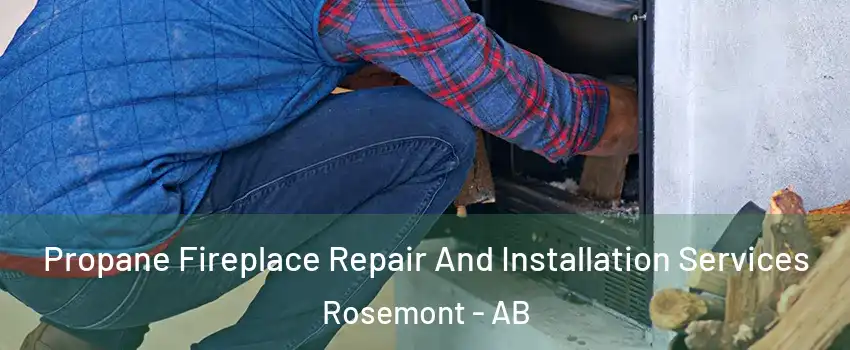  Propane Fireplace Repair And Installation Services Rosemont - AB