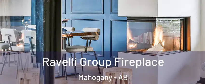  Ravelli Group Fireplace Mahogany - AB