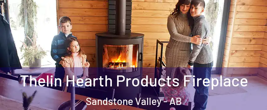 Thelin Hearth Products Fireplace Sandstone Valley - AB