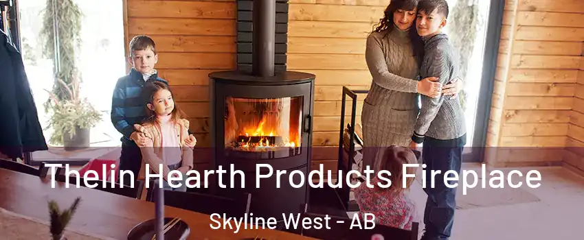  Thelin Hearth Products Fireplace Skyline West - AB