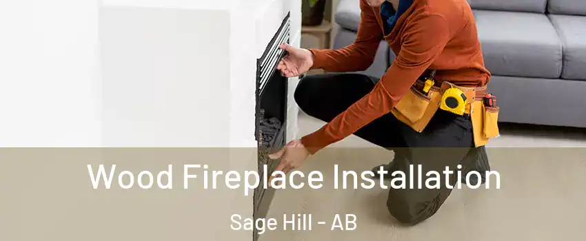 Wood Fireplace Installation Sage Hill - AB