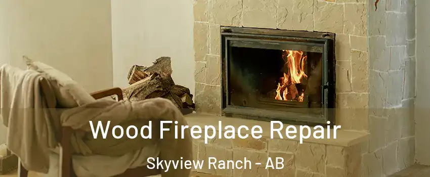  Wood Fireplace Repair Skyview Ranch - AB